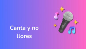 Para cantar